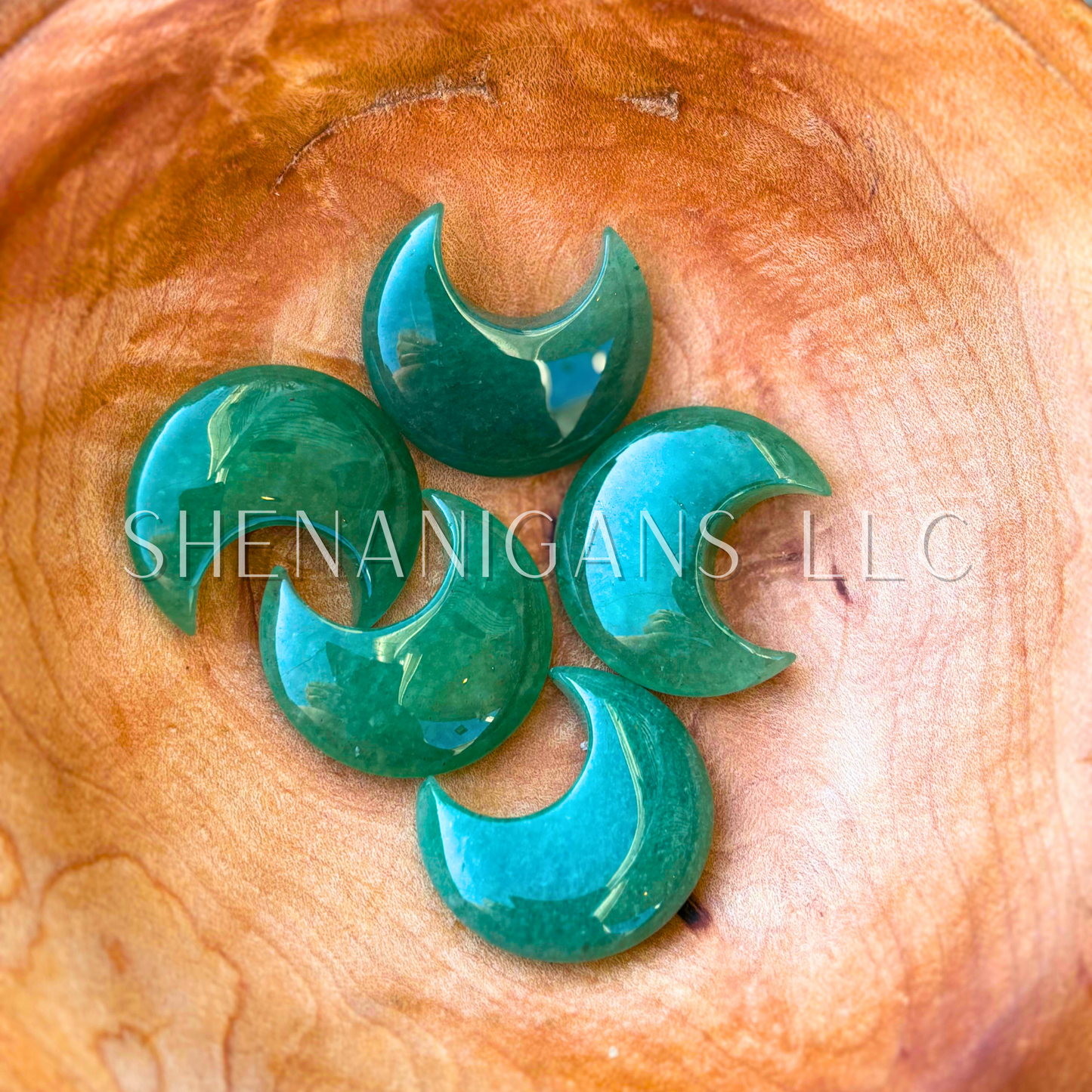 3CM Crescent Moon - Mini - Crystal Carving