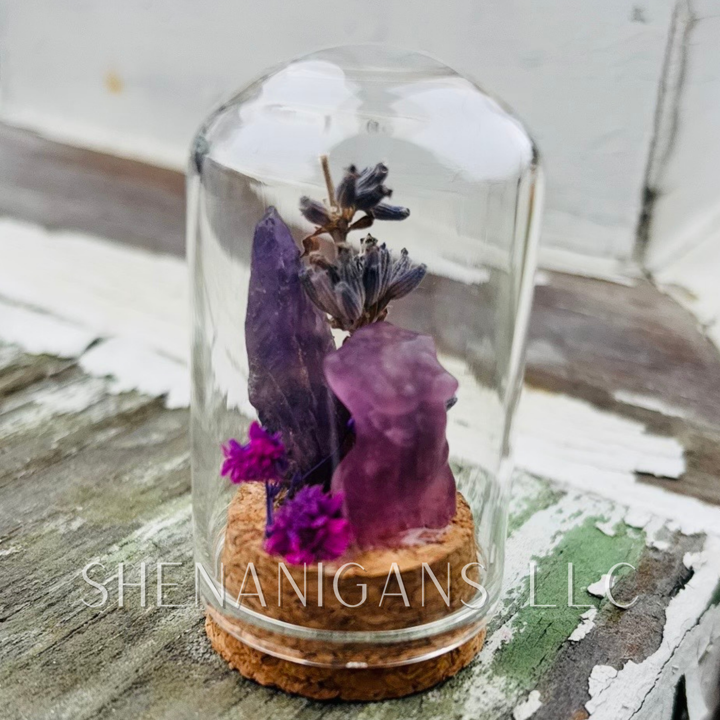 Flourite Lady Body 2.25" Dome Jar