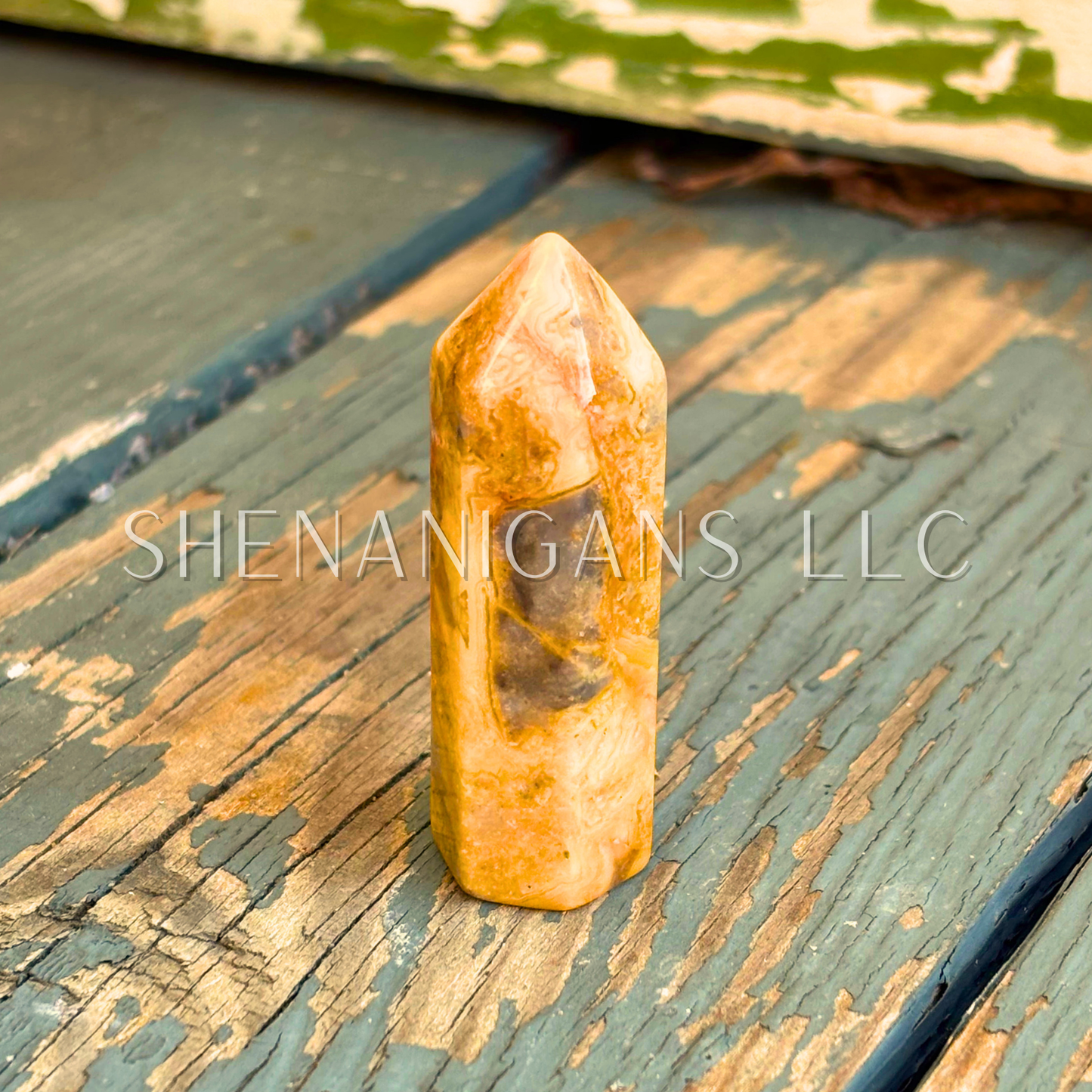 2" Polished Point Mineral Specimen Gemstone Crystal Obelisk Wand