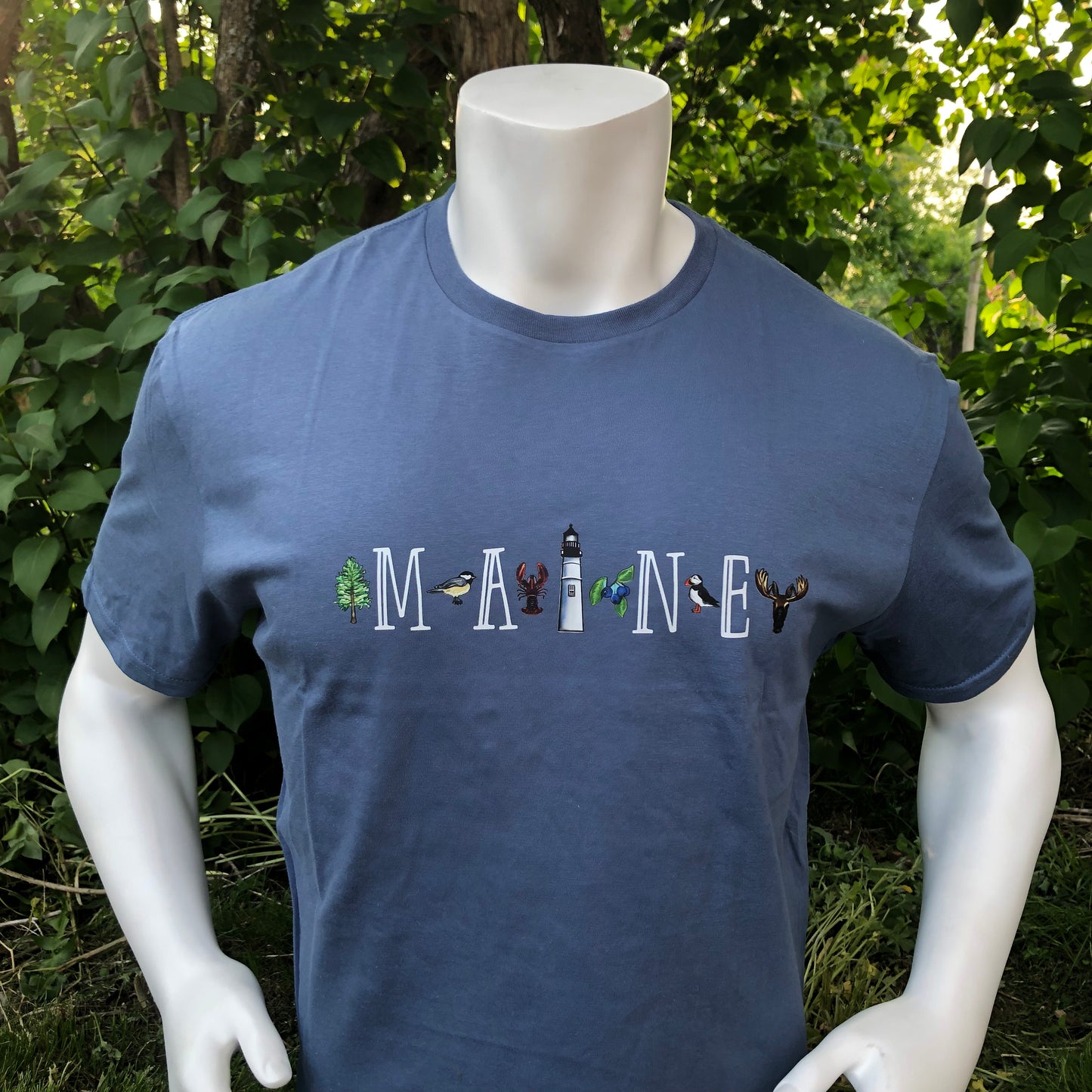 Maine Watercolor Apparel by IRISisBEAUTY