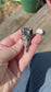 Raven Skull - Moss Agate - Crystal Carving