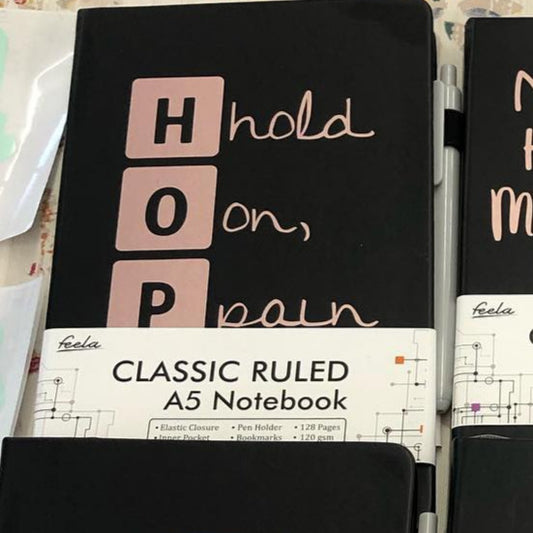 Hope Hard Cover College Ruled Notebook