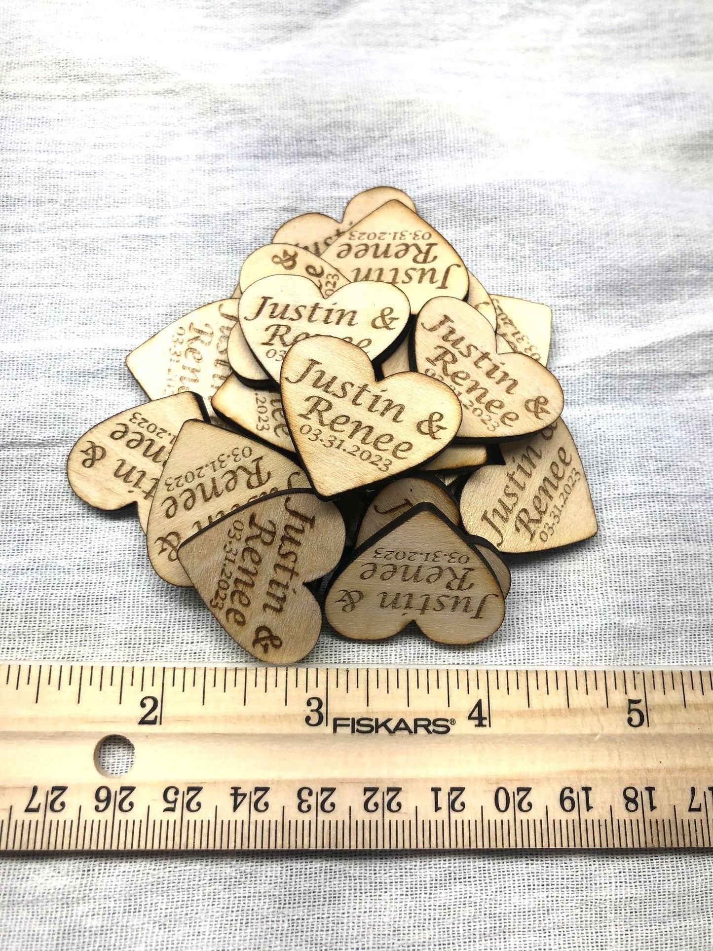 Custom Cut Hearts - Blank or Engraved