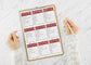 9 Section Checklist - To Do List - Chore List *DIGITAL DOWNLOAD*