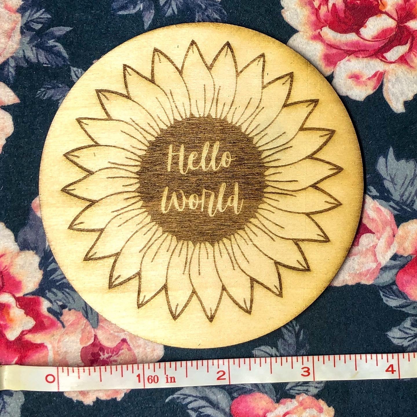 Baby First Year Milestones - Photo Props - Sunflower