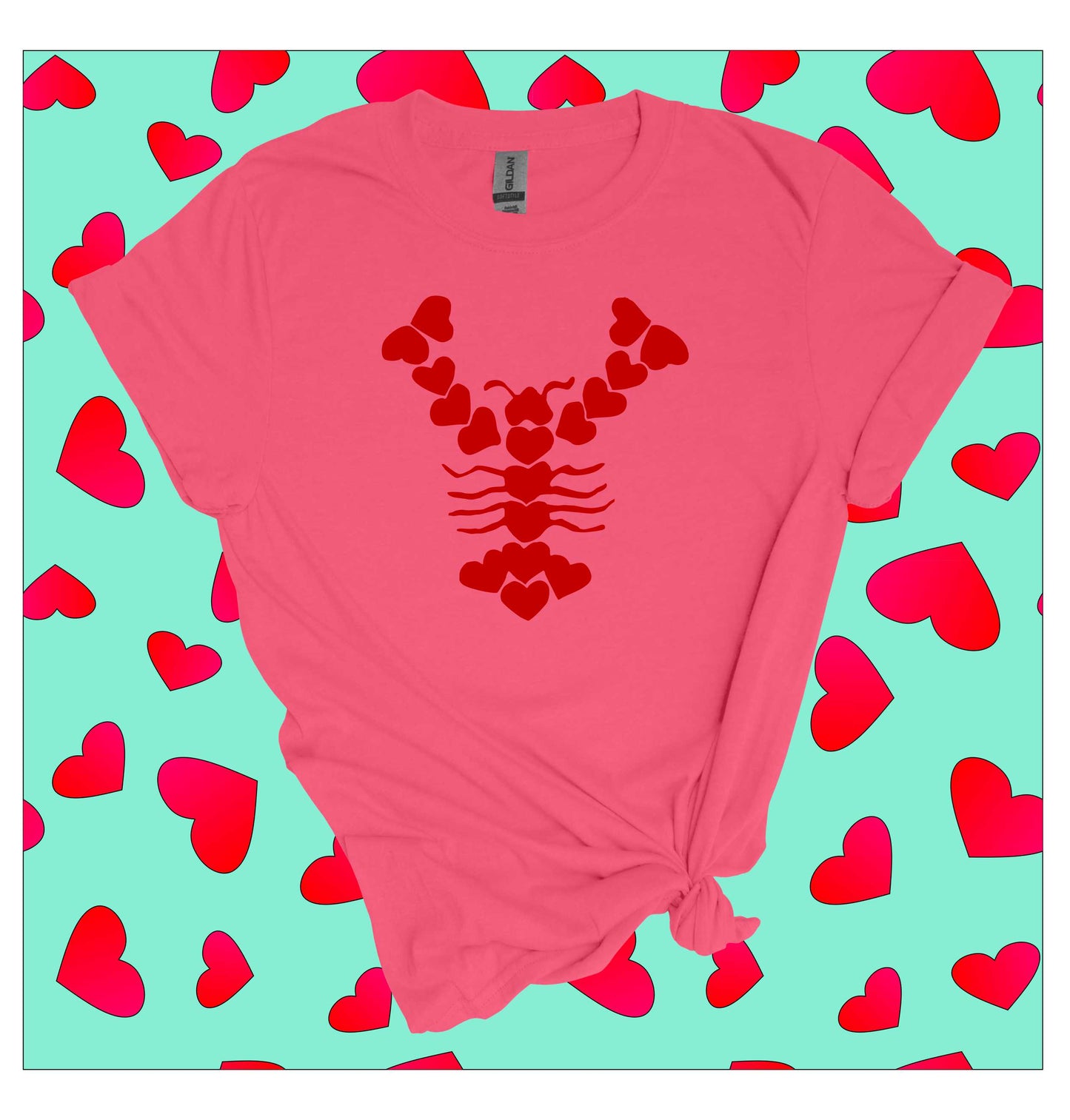 Heart Lobster Apparel by IRISisBEAUTY