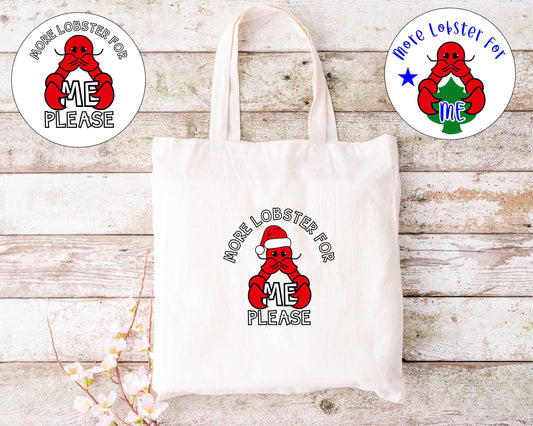 #SaveMaineLobster Canvas Tote Bag - Multiple Sizes