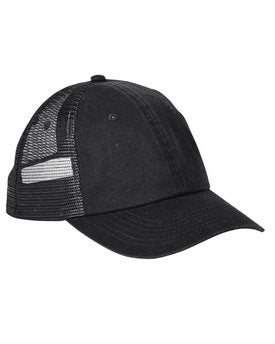 6 Panel Snap Mesh Back Trucker Hat with Patch